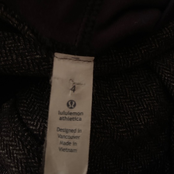 Lululemon Think Fast Hoodie Size 4 - Picture 6 of 6